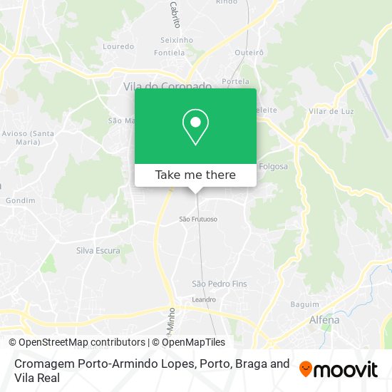 Cromagem Porto-Armindo Lopes map