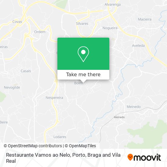 Restaurante Vamos ao Nelo mapa