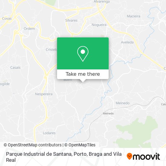 Parque Industrial de Santana map