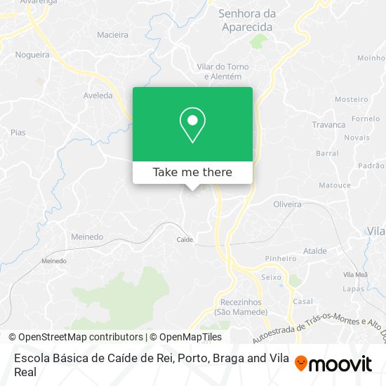 Escola Básica de Caíde de Rei map