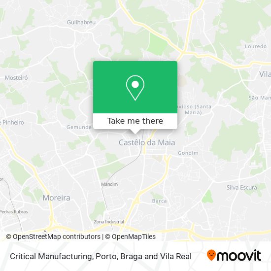 Critical Manufacturing map