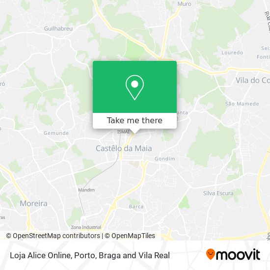 Loja Alice Online map