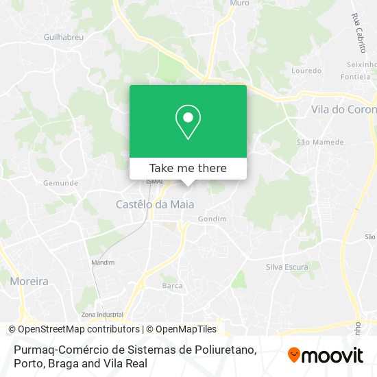 Purmaq-Comércio de Sistemas de Poliuretano mapa