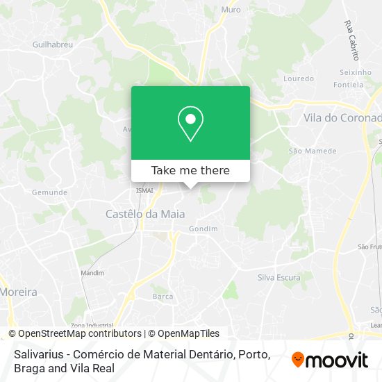 Salivarius - Comércio de Material Dentário map