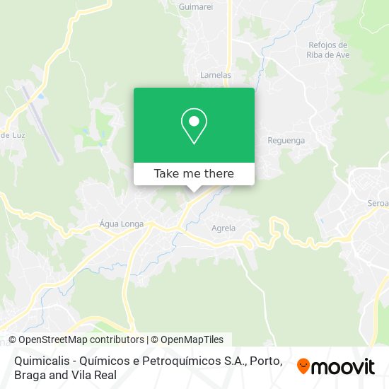 Quimicalis - Químicos e Petroquímicos S.A. map