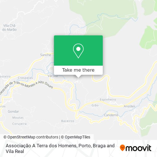 Associação A Terra dos Homens map