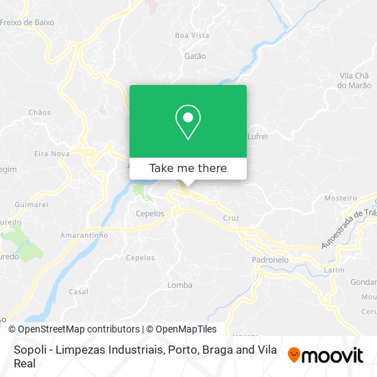 Sopoli - Limpezas Industriais mapa