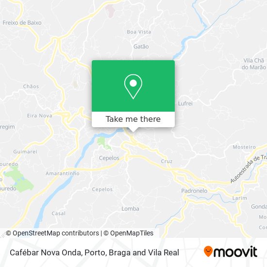 Cafébar Nova Onda map