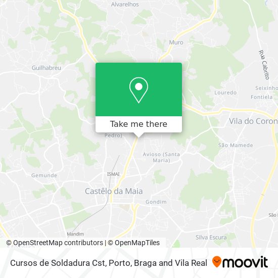 Cursos de Soldadura Cst mapa