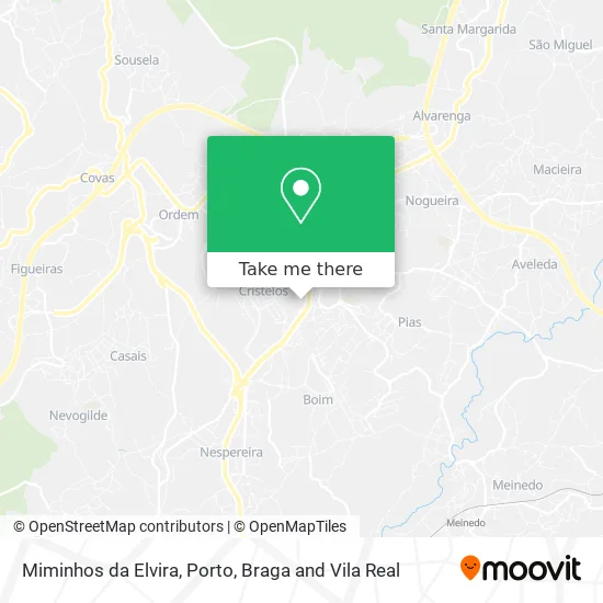 Miminhos da Elvira map