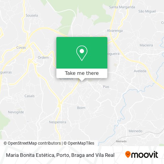 Maria Bonita Estética map