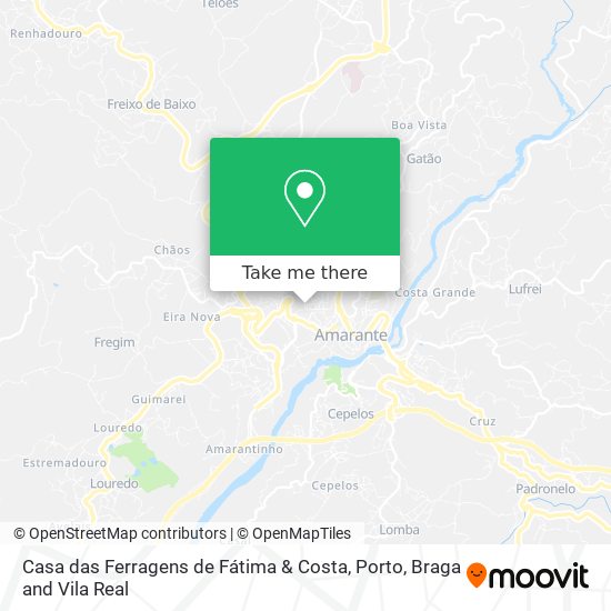 Casa das Ferragens de Fátima & Costa map