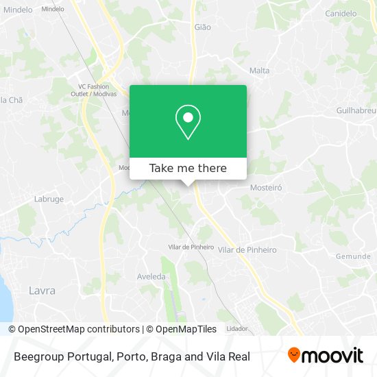 Beegroup Portugal map