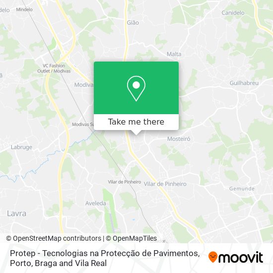 Protep - Tecnologias na Protecção de Pavimentos map