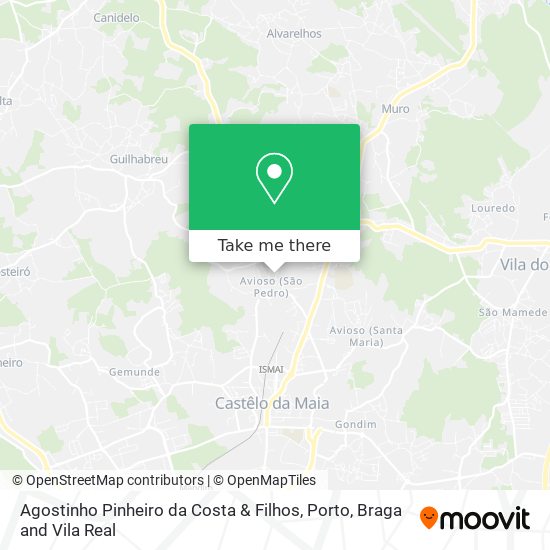 Agostinho Pinheiro da Costa & Filhos map