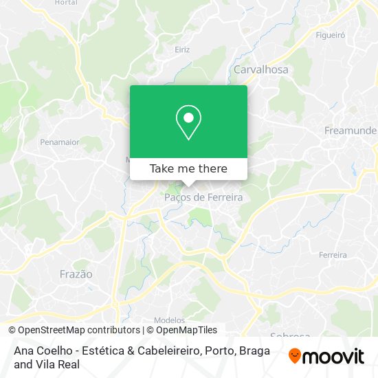 Ana Coelho - Estética & Cabeleireiro map