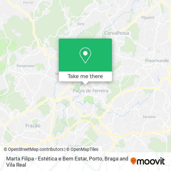 Marta Filipa - Estética e Bem Estar mapa