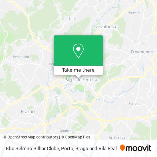Bbc Belmiro Bilhar Clube map