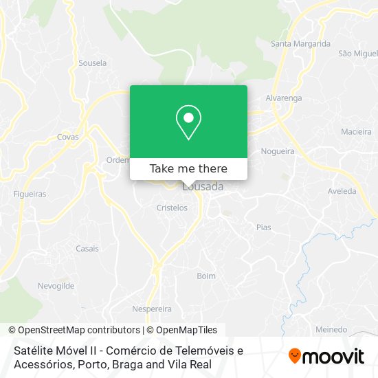 Satélite Móvel II - Comércio de Telemóveis e Acessórios mapa