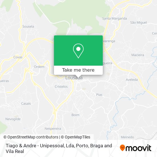 Tiago & Andre - Unipessoal, Lda map