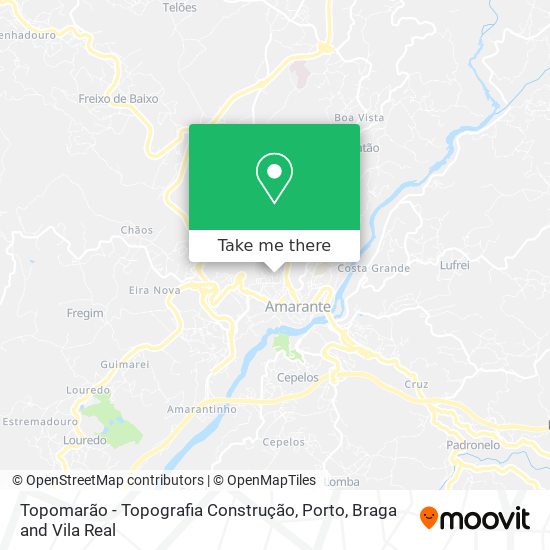 Topomarão - Topografia Construção map