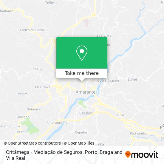 Critâmega - Mediação de Seguros map