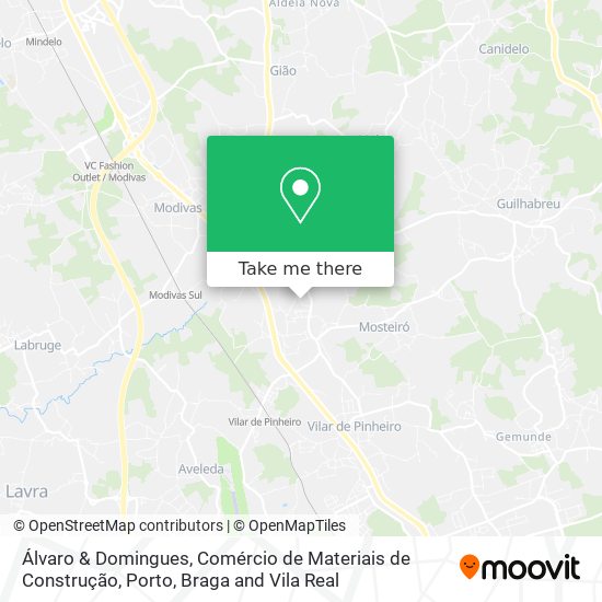 Álvaro & Domingues, Comércio de Materiais de Construção map