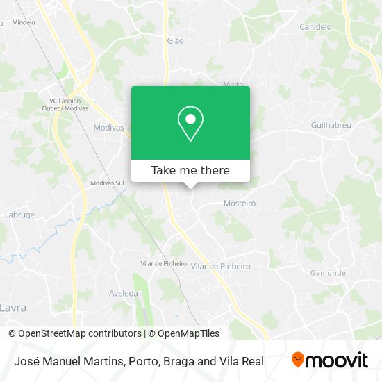 José Manuel Martins map