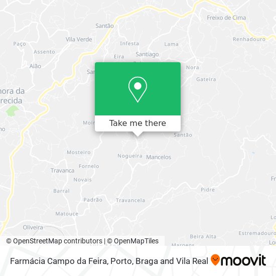 Farmácia Campo da Feira map