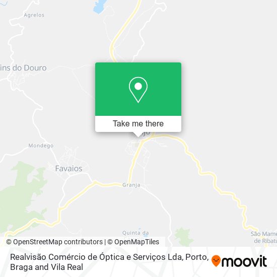 Realvisão Comércio de Óptica e Serviços Lda map