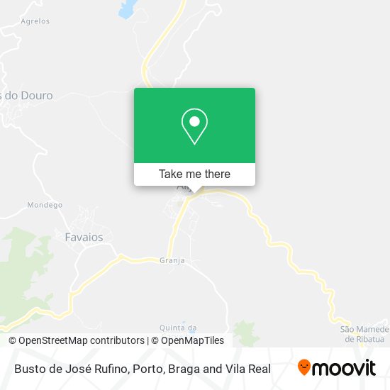 Busto de José Rufino map