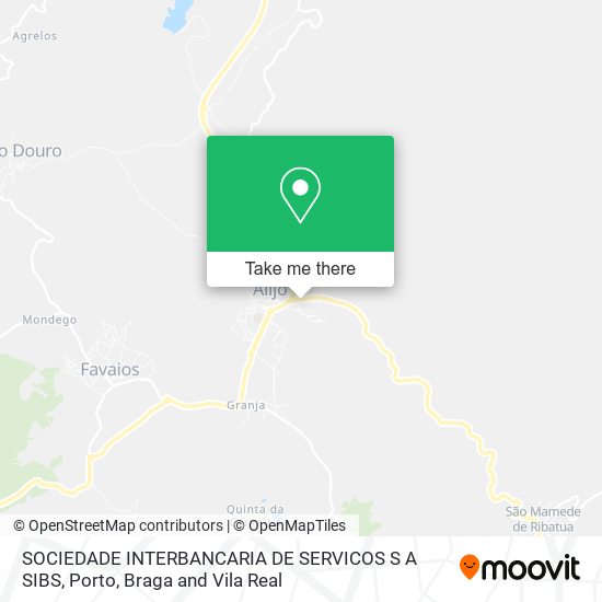 SOCIEDADE INTERBANCARIA DE SERVICOS S A SIBS mapa