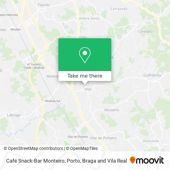 Café Snack-Bar Monteiro map