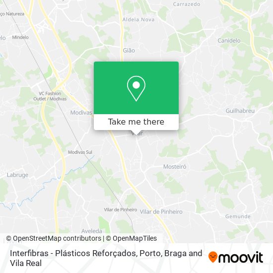 Interfibras - Plásticos Reforçados map