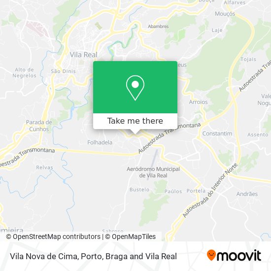 Vila Nova de Cima map