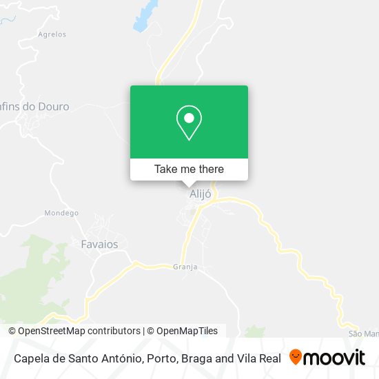 Capela de Santo António map