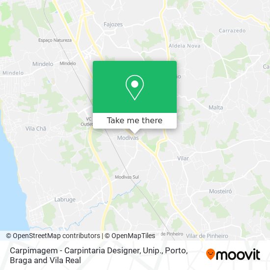 Carpimagem - Carpintaria Designer, Unip. map