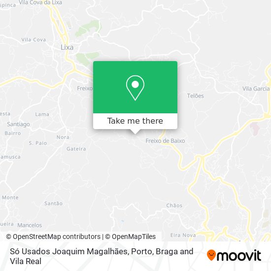 Só Usados Joaquim Magalhães map