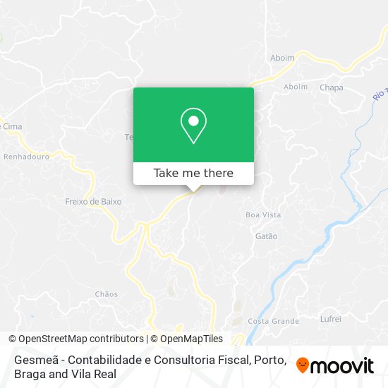 Gesmeã - Contabilidade e Consultoria Fiscal mapa