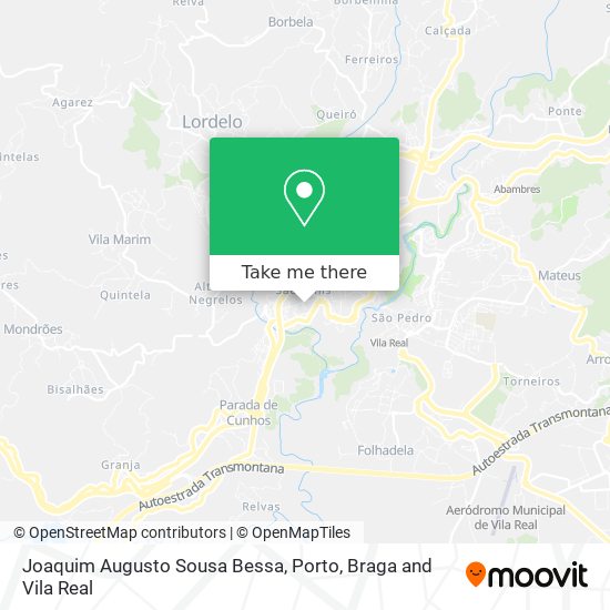 Joaquim Augusto Sousa Bessa map
