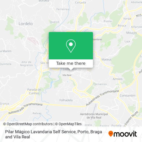 Pilar Mágico Lavandaria Self Service map