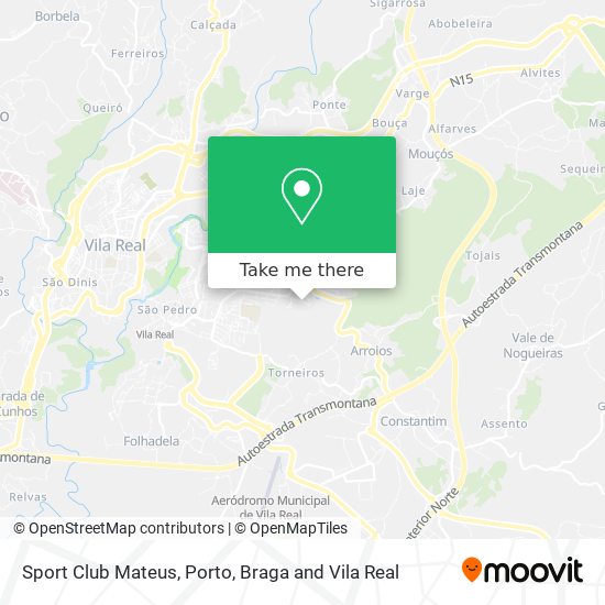 Sport Club Mateus mapa