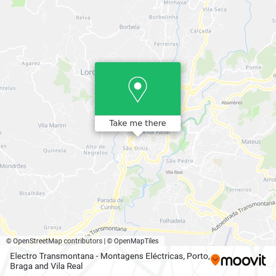 Electro Transmontana - Montagens Eléctricas map