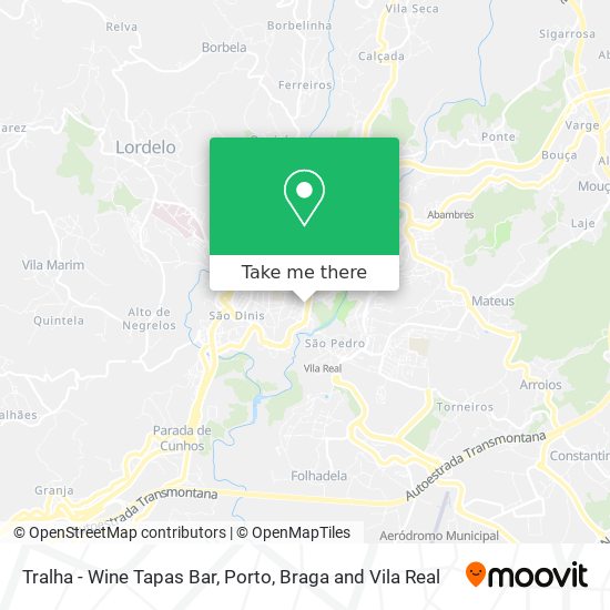 Tralha - Wine Tapas Bar map