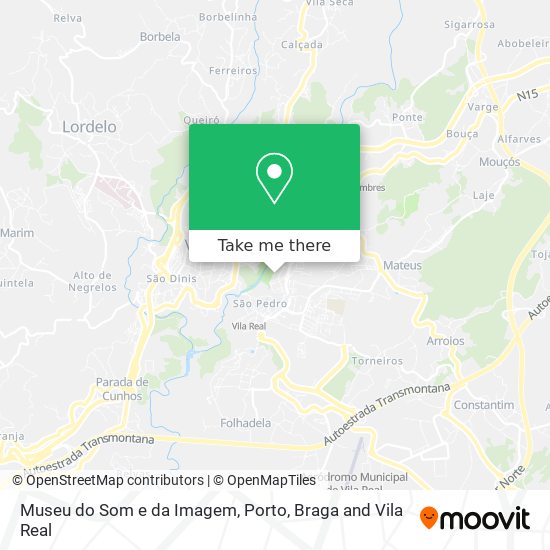 Museu do Som e da Imagem map