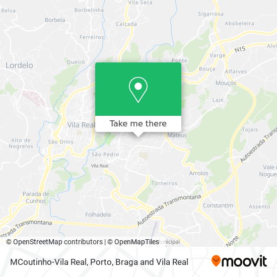 MCoutinho-Vila Real map