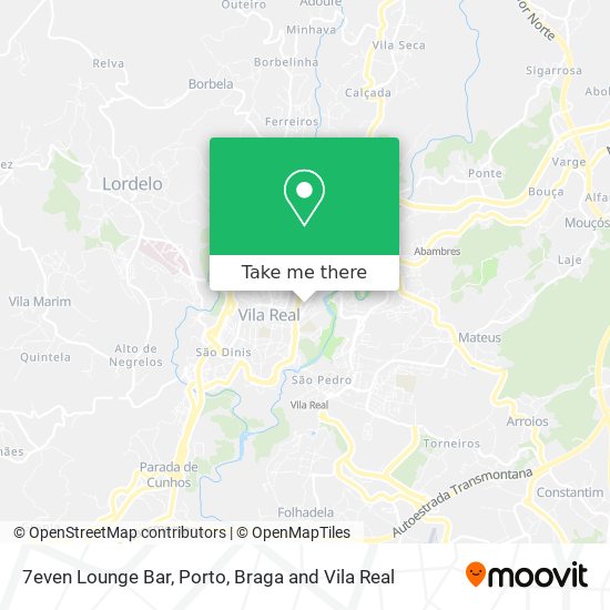 7even Lounge Bar map