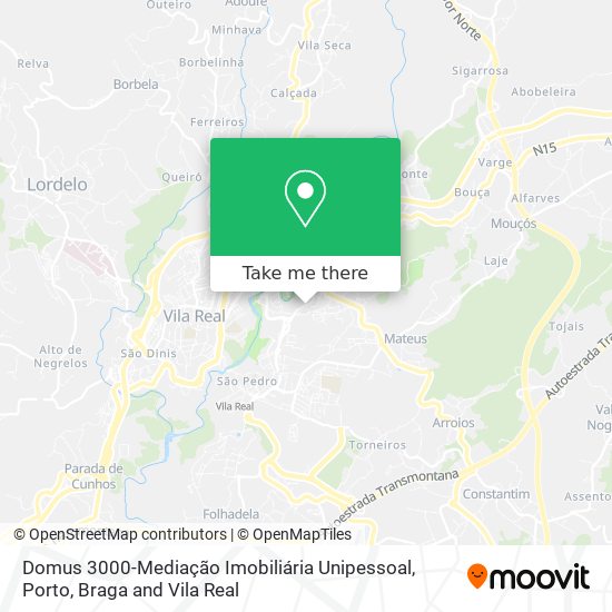 Domus 3000-Mediação Imobiliária Unipessoal map