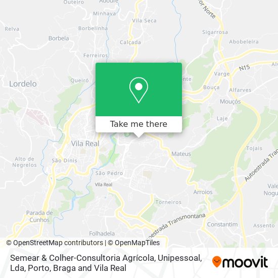Semear & Colher-Consultoria Agrícola, Unipessoal, Lda map