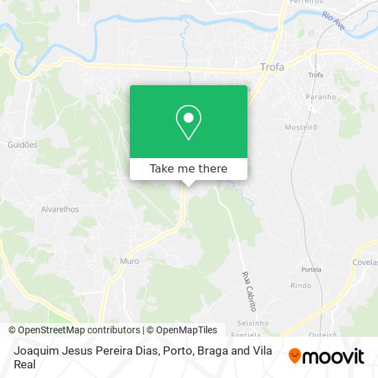 Joaquim Jesus Pereira Dias map